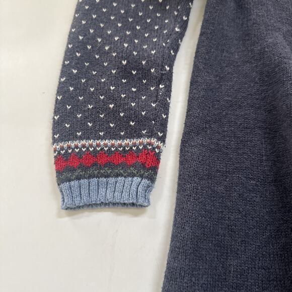 Hannah Anderson Sweater Dress 110 Nordic Style Christmas Holiday Kids Girls 5 - Picture 3 of 10